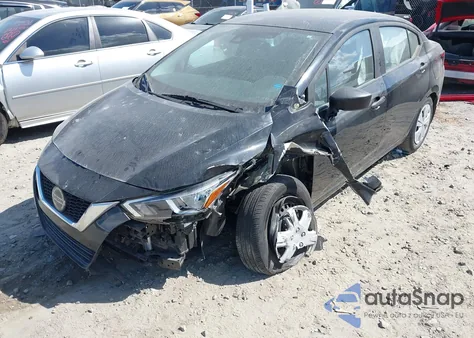 2021 Nissan Versa S Xtronic Cvt z USA, uszkodzony, nr VIN 3N1CN8DV8ML857987